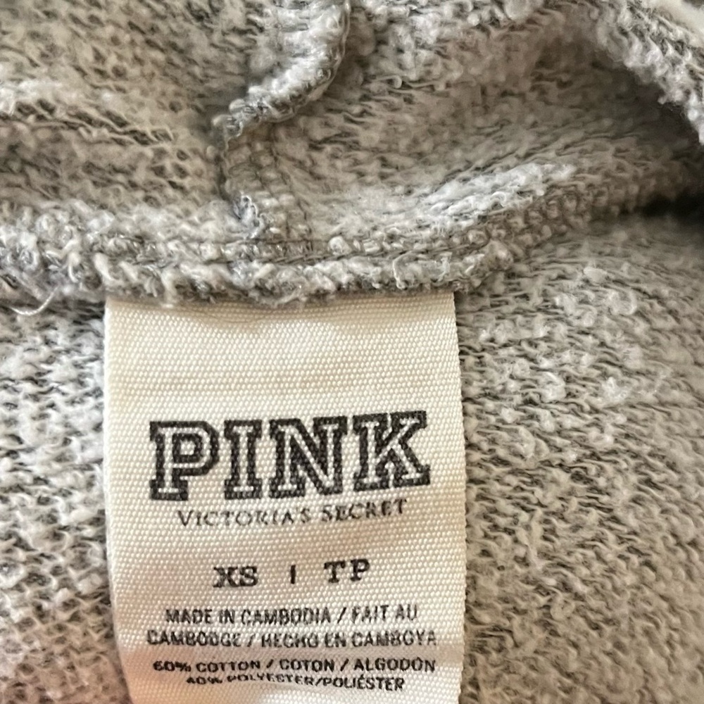 Victoria's Secret PINK Gray Hoodie - Picture 3 of 3